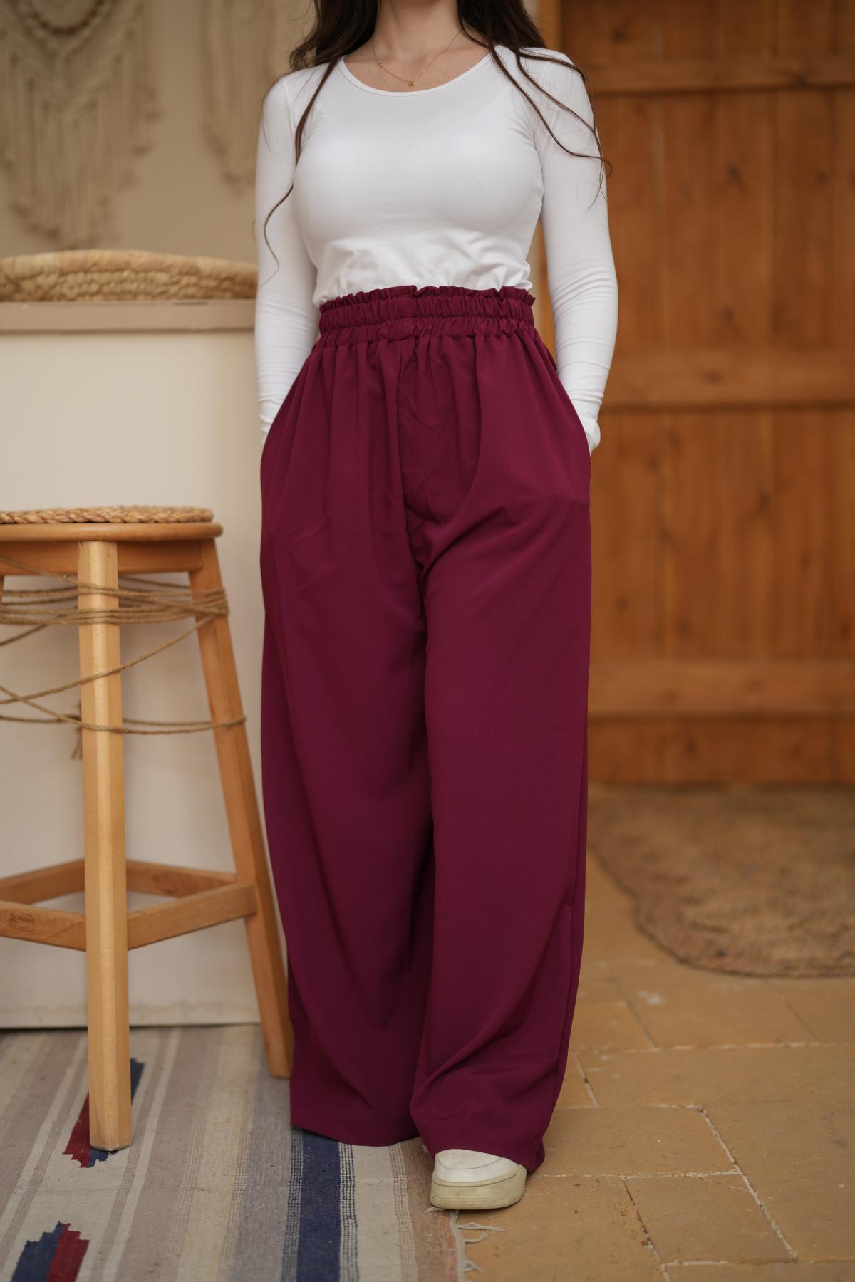 Wide leg pants