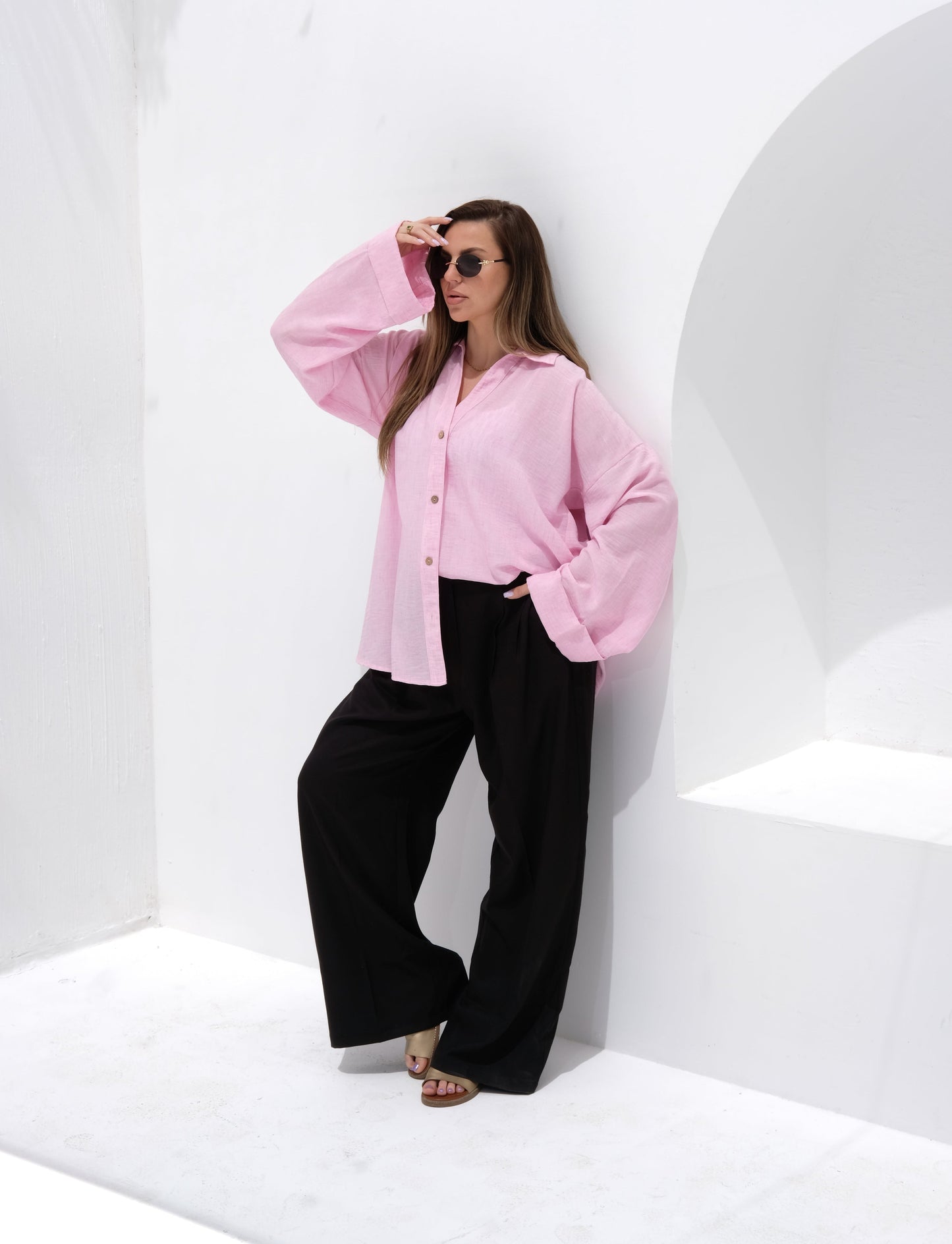 Poly Linen Shirt