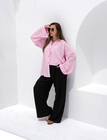 Poly Linen Shirt