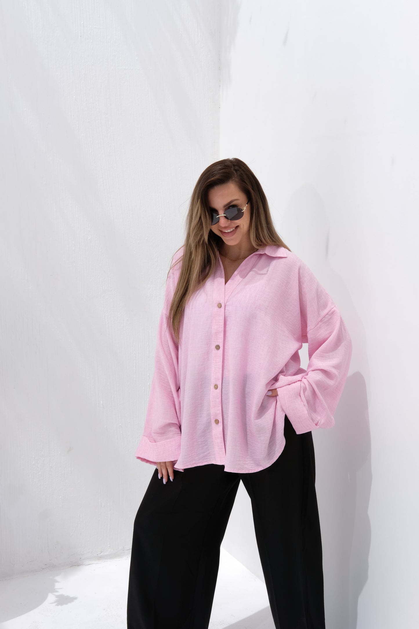 Poly Linen Shirt