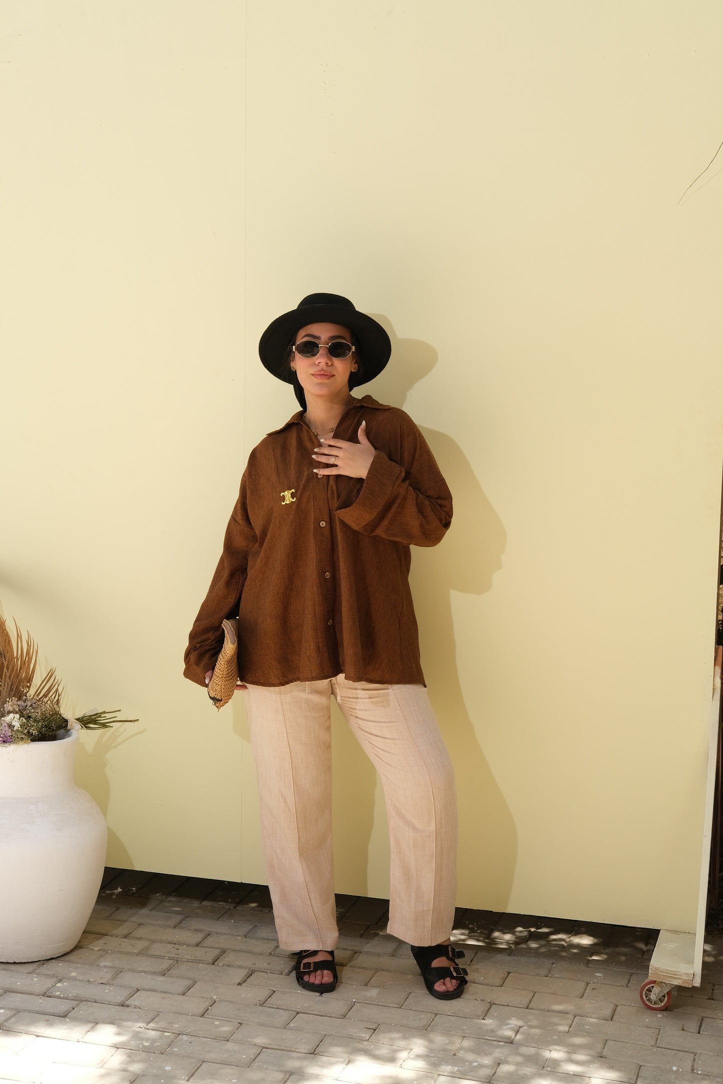 Poly Linen Shirt