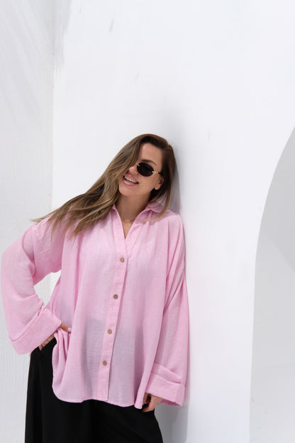 Poly Linen Shirt