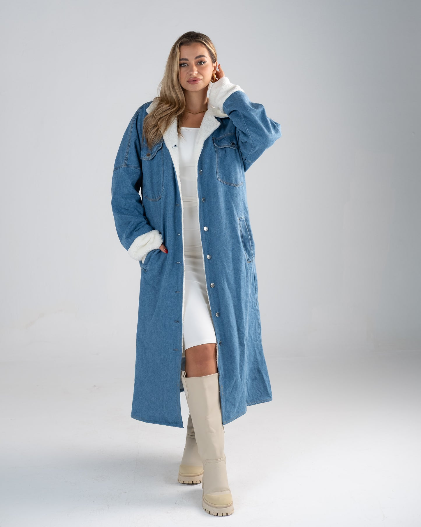 Deinm coat