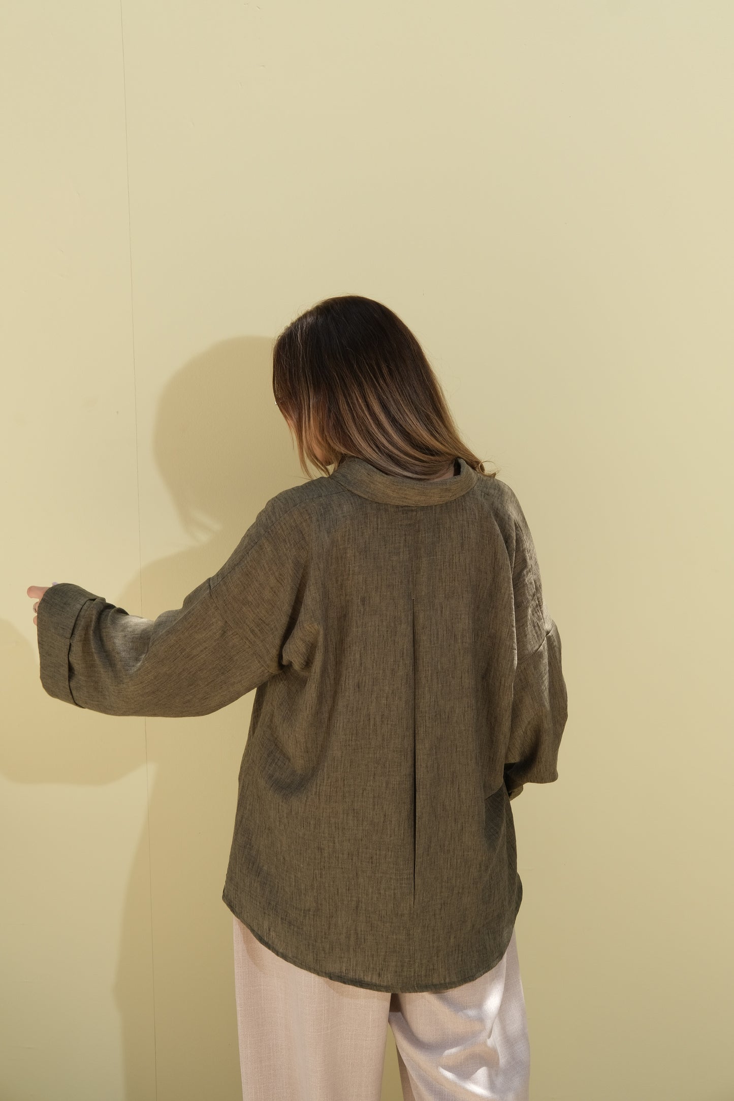 Poly Linen Shirt