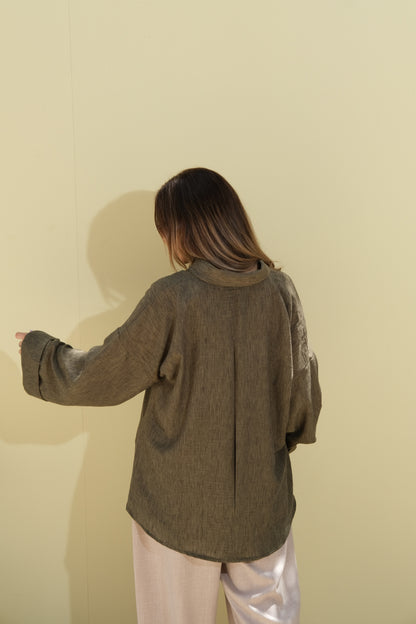 Poly Linen Shirt