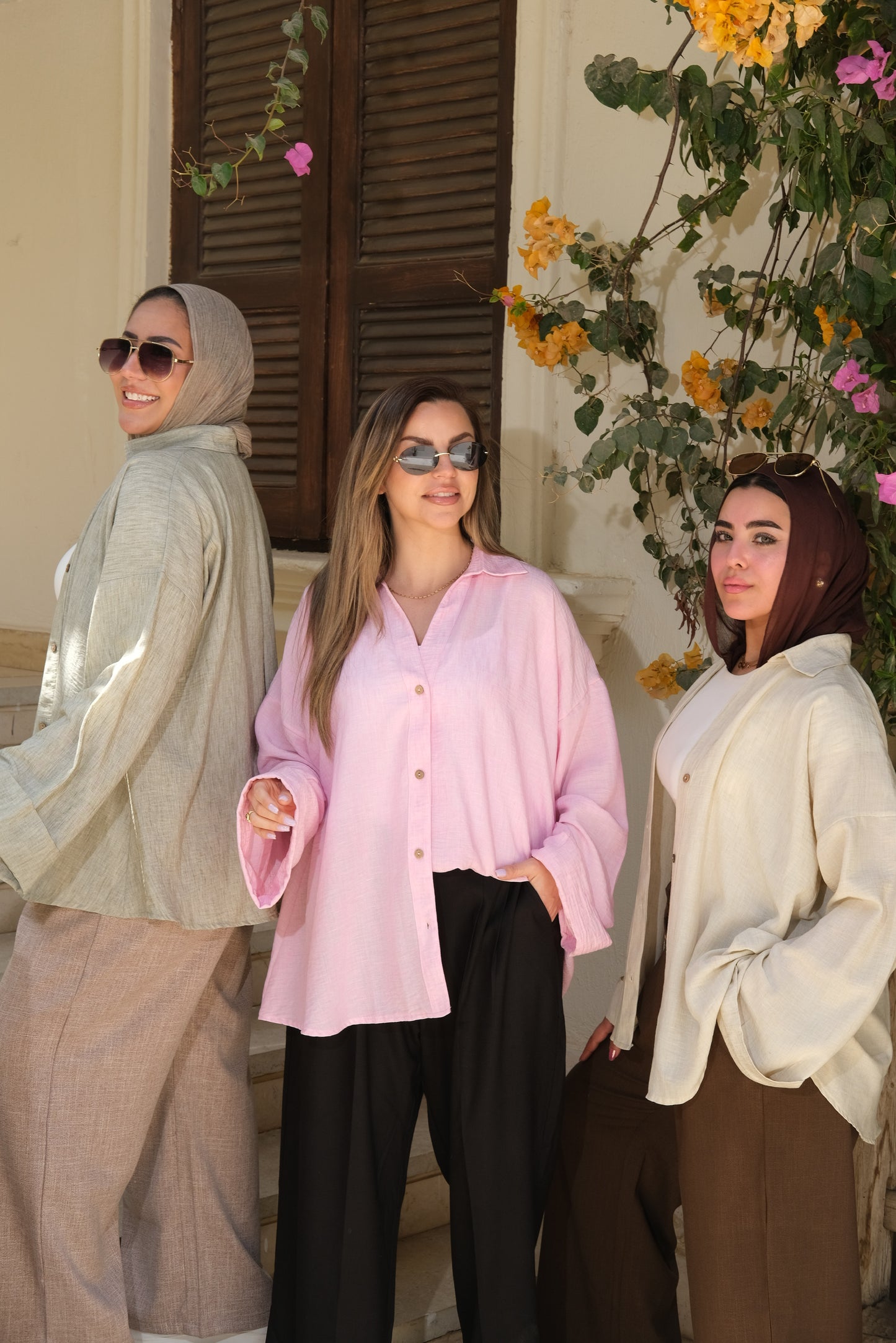 Poly Linen Shirt