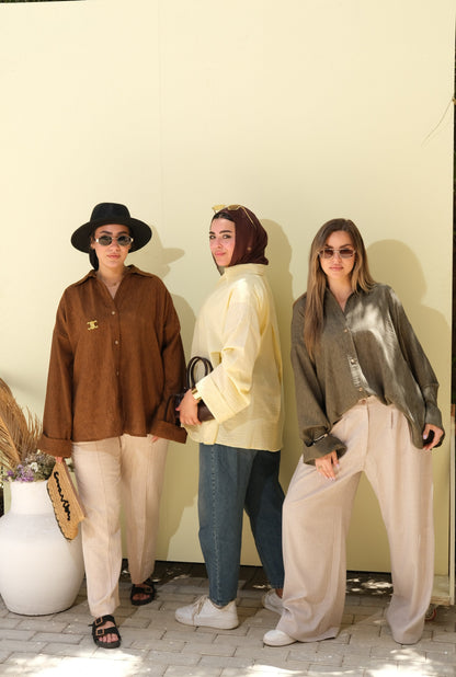 Poly Linen Shirt