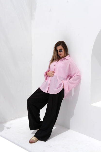 Poly Linen Shirt