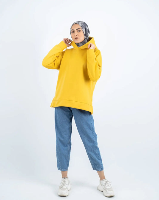 Over-size sweatshirt