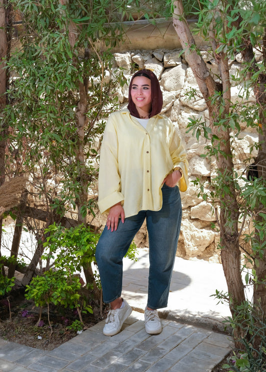 Poly Linen Shirt