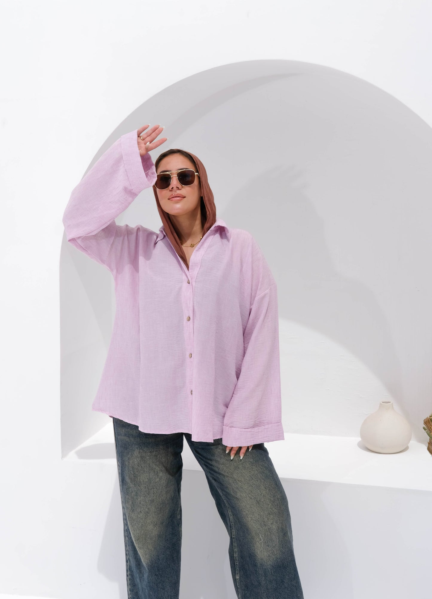 Poly Linen Shirt