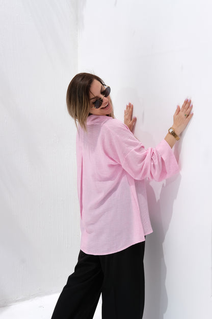 Poly Linen Shirt