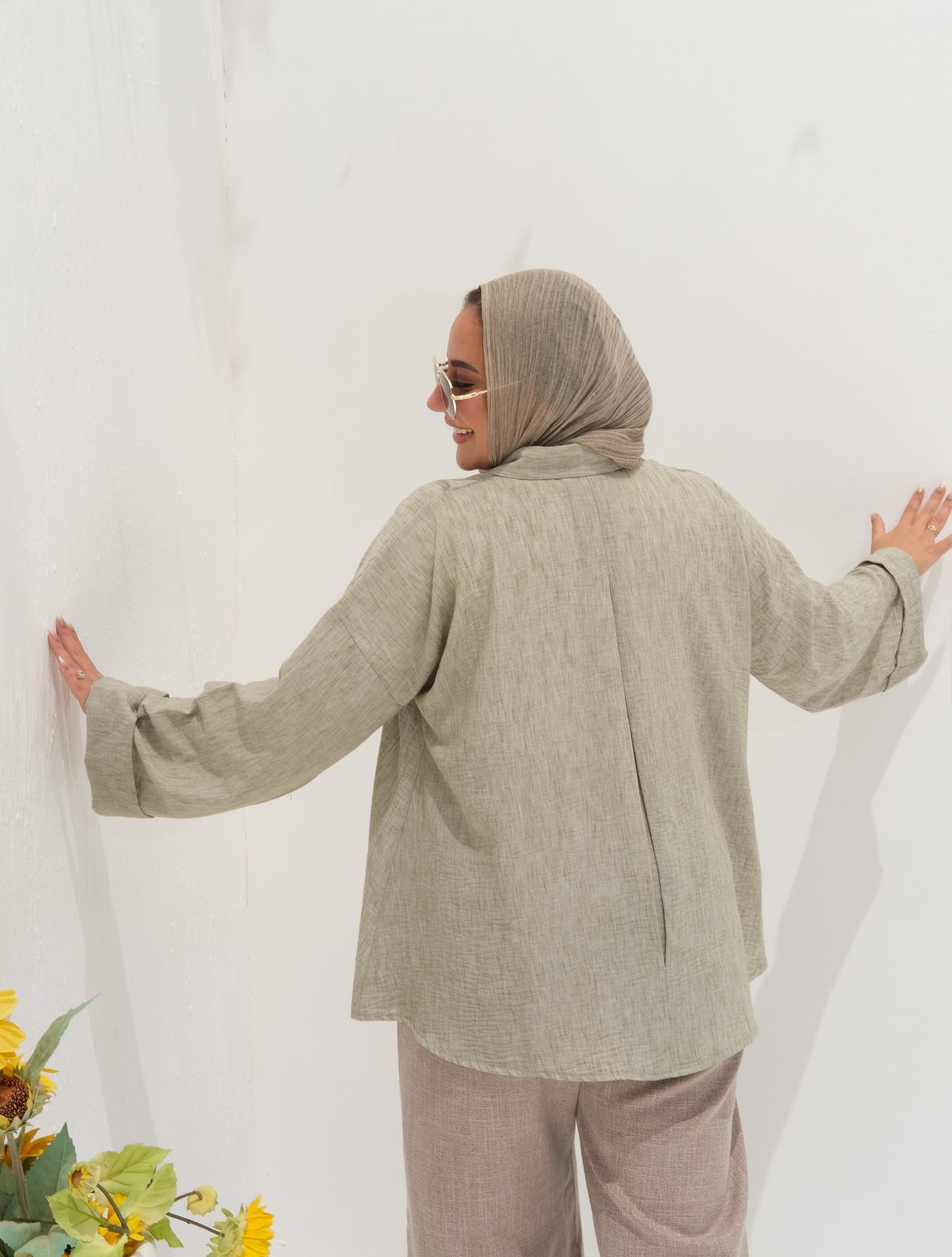 Poly Linen Shirt
