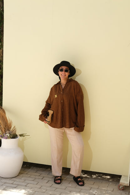 Poly Linen Shirt