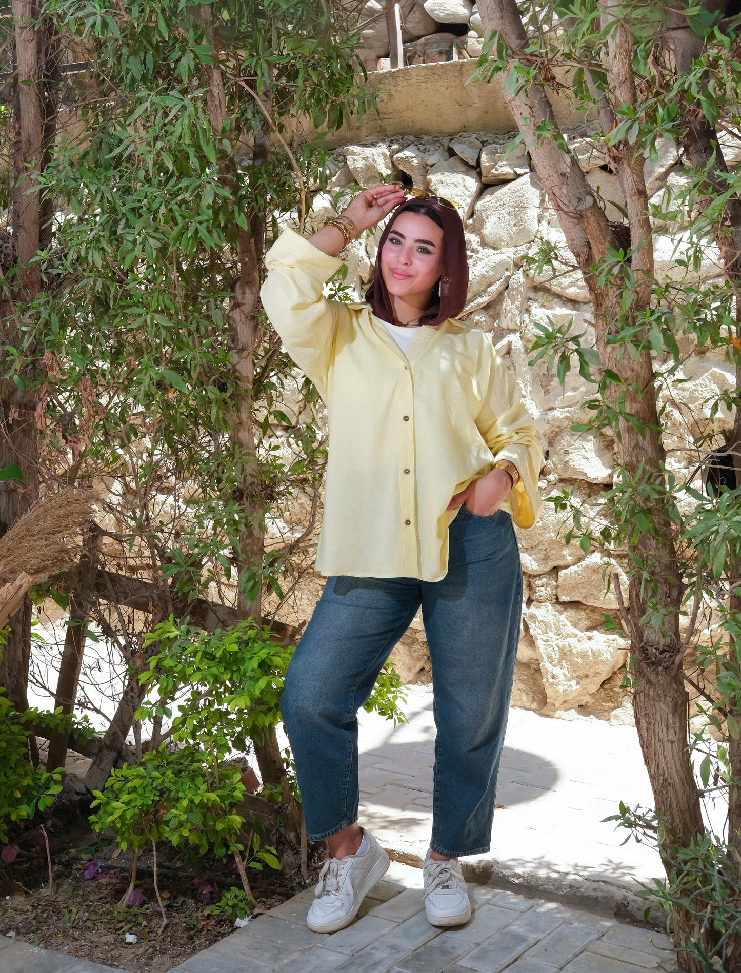 Poly Linen Shirt