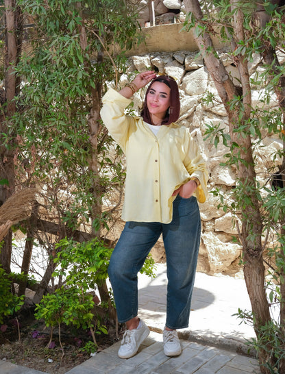 Poly Linen Shirt