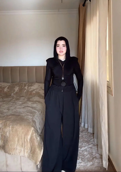 Wide leg pants