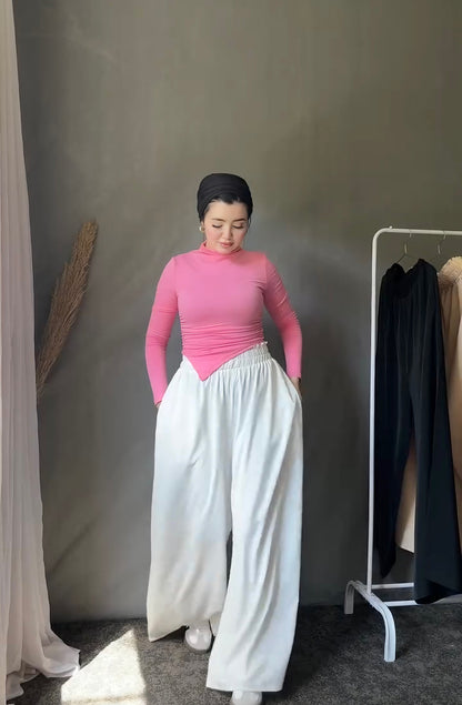 Wide leg pants