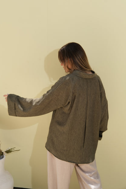 Poly Linen Shirt